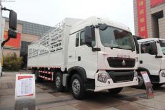 中國重汽 HOWO T5G重卡 336馬力 8X4 倉柵載貨車(ZZ1317N466GD1)