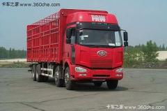 解放 J6M重卡 260馬力 8X4 倉(cāng)柵載貨車(chē)(輕量化)(CA5240CLXYP63K1L6T4A2E)