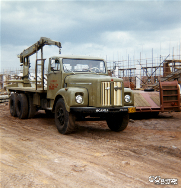 Scania-Vabis LT76 6x4 卡車于 1965 年交付至中國